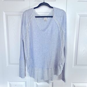 We the Free, long sleeve waffle knit